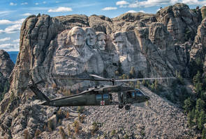 Mt. Rushmore Flyby