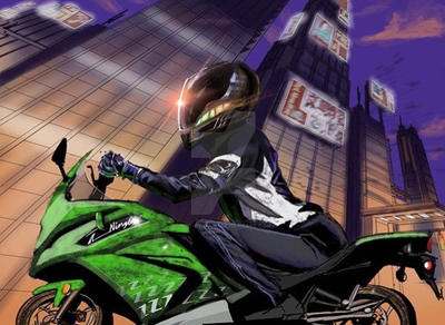 Ninja ride! by art-by-haru on DeviantArt