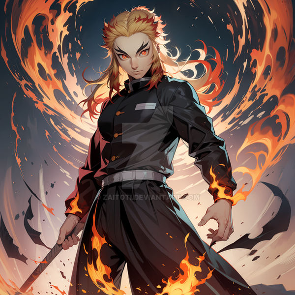 Rengoku by Zaitoti on DeviantArt