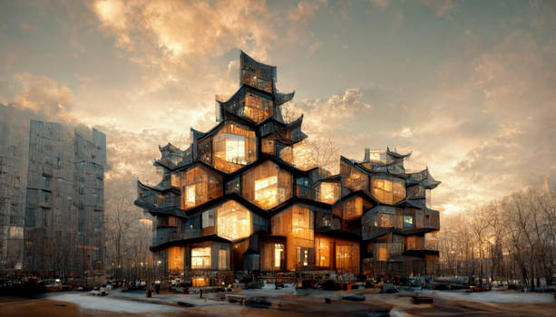 Hexagonal Building