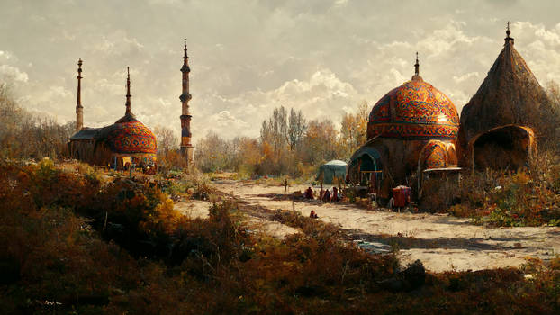 Central Asian Village