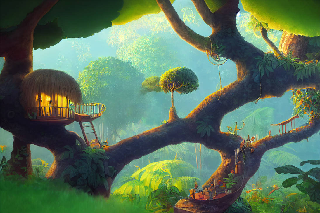 Treehouse by Digitonaut on DeviantArt