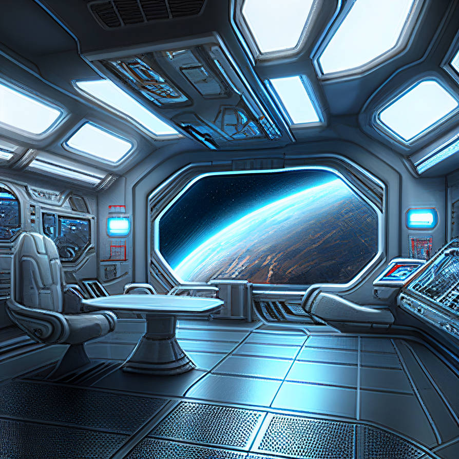 Spaceship Interior By Digitonaut On DeviantArt
