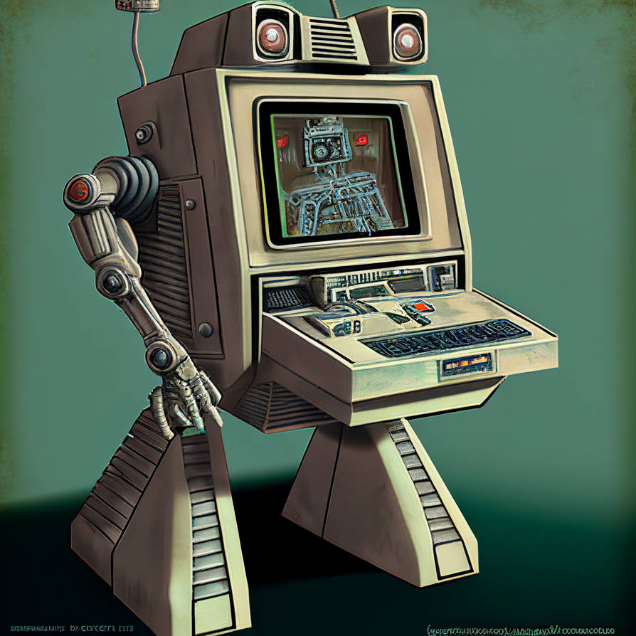 Retrofuturistic Computer by Digitonaut on DeviantArt