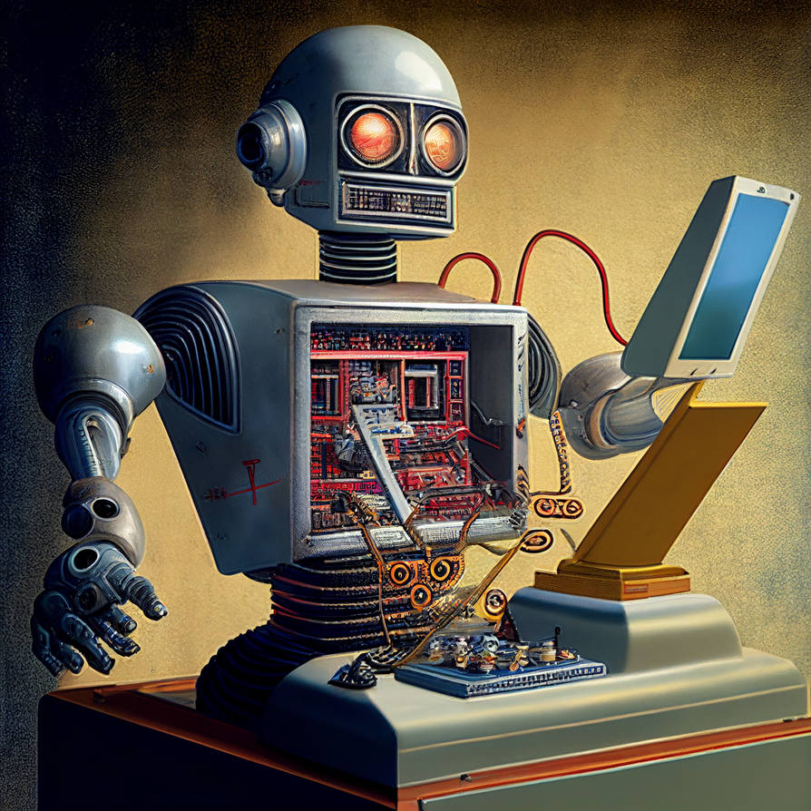 Retrofuturistic Computer by Digitonaut on DeviantArt