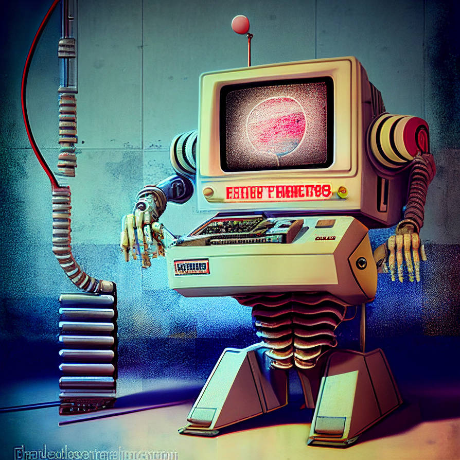 Retrofuturistic Computer by Digitonaut on DeviantArt