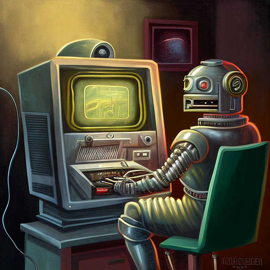 Retrofuturistic Computer by Digitonaut on DeviantArt