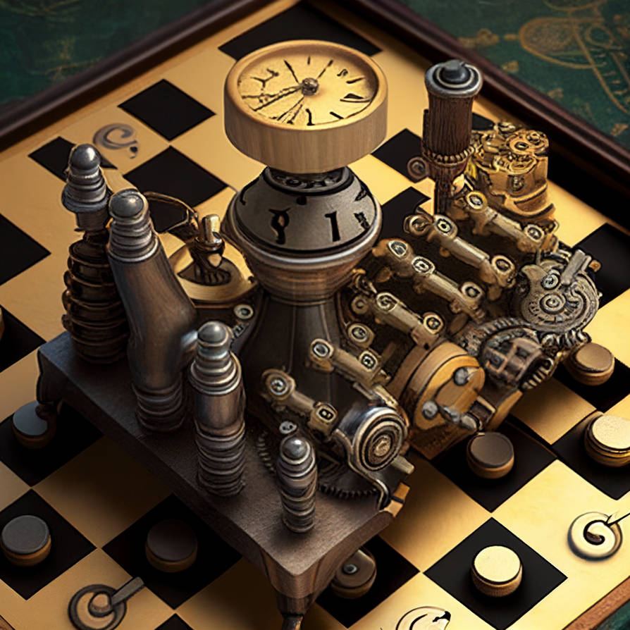 Mechanical Chess by Digitonaut on DeviantArt