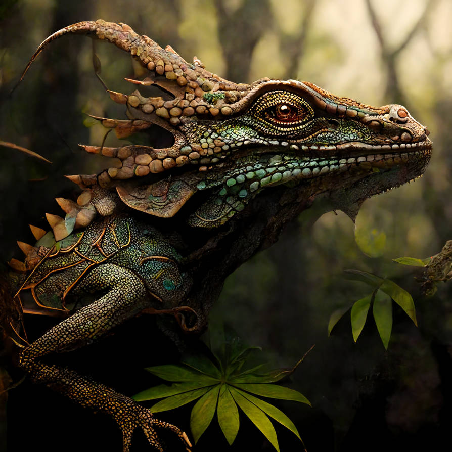 The Lizard by Digitonaut on DeviantArt