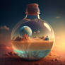 In a bottle