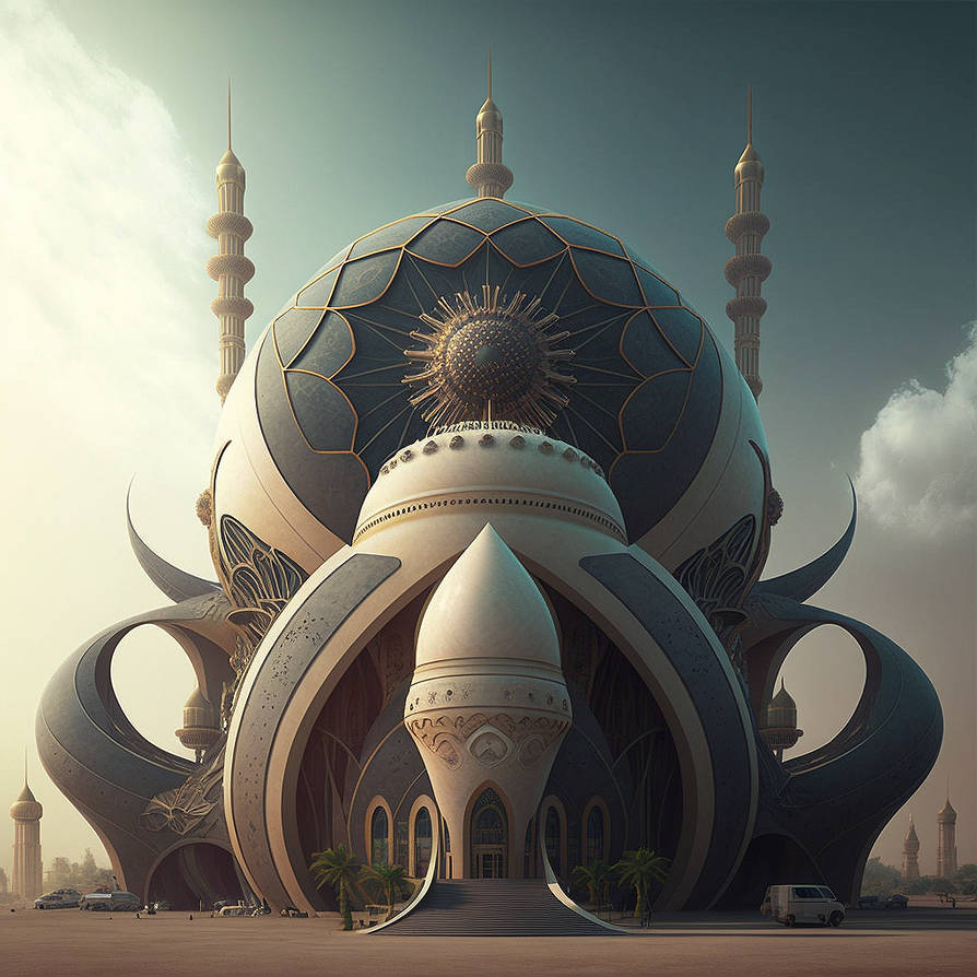 Future Mosque Futuristic Mosque by Digitonaut on DeviantArt