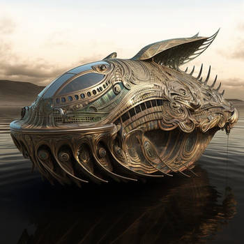 Alien boat