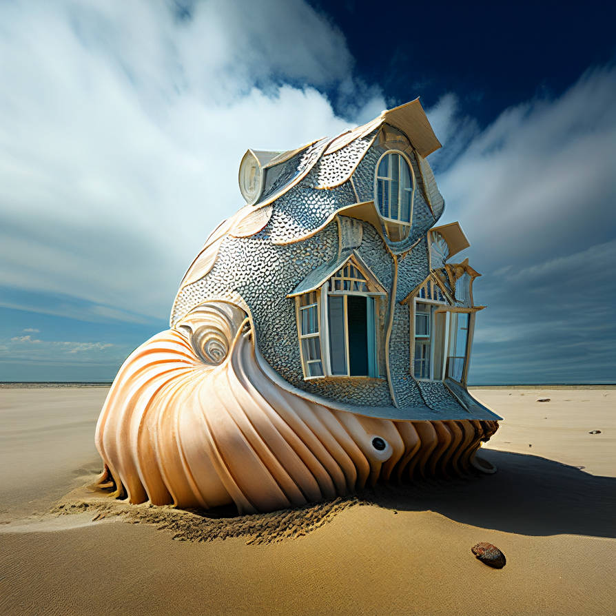 Seashell House by Digitonaut on DeviantArt