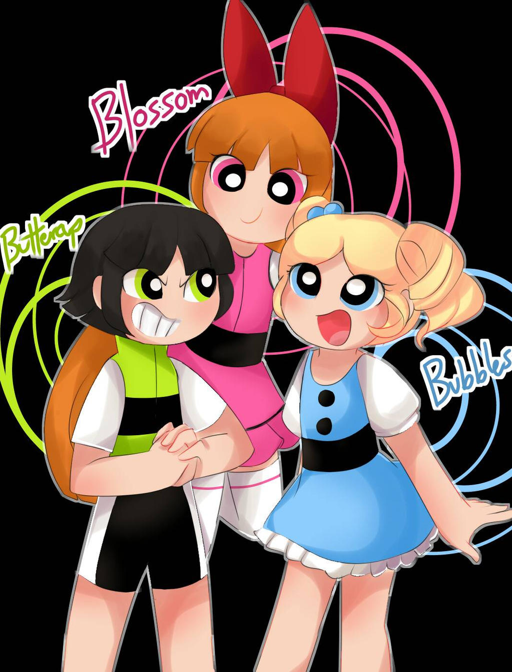 Broccoli Powerpuff Powerpuffs! by riukime on DeviantArt