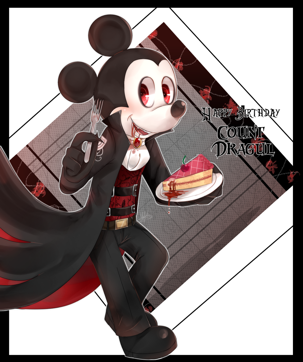 Dragul Character Happy Birthday Count Dragul by riukime on DeviantArt