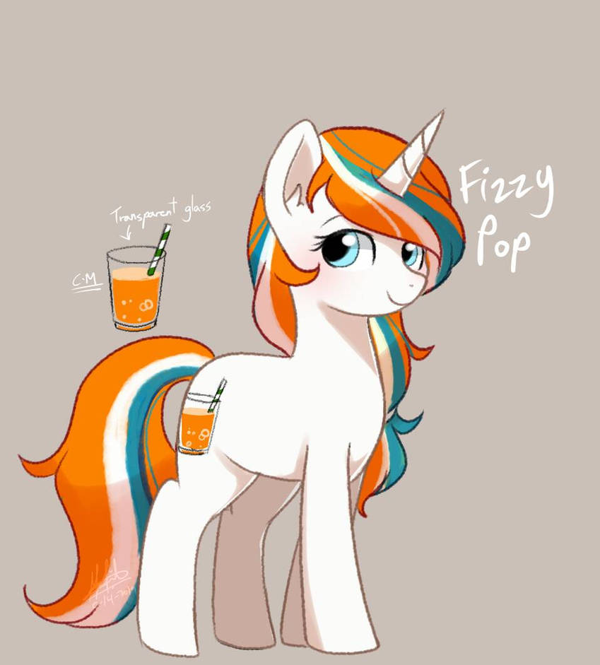 Commission - Fizzy Pop by riukime on DeviantArt
