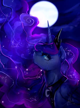 MLP:FIM Princess Luna - Tears 