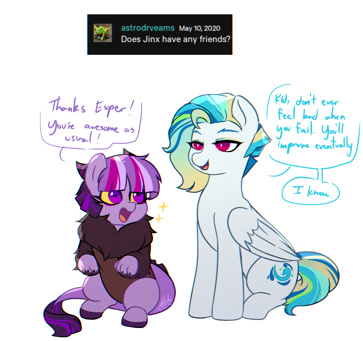 Jinx Friend MLP:NG - Jinx's friend? by riukime on DeviantArt