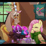 MLP:NG - Tea Party at Fluttershy's Cottage