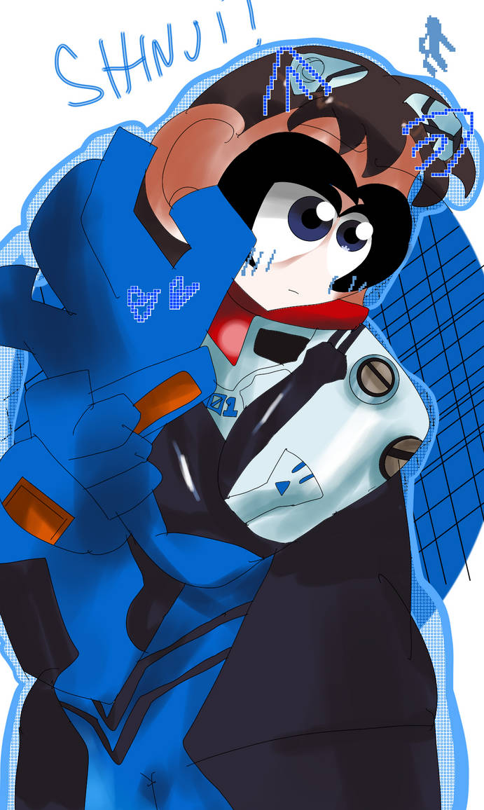 Shinji by MonokumaDespair on DeviantArt