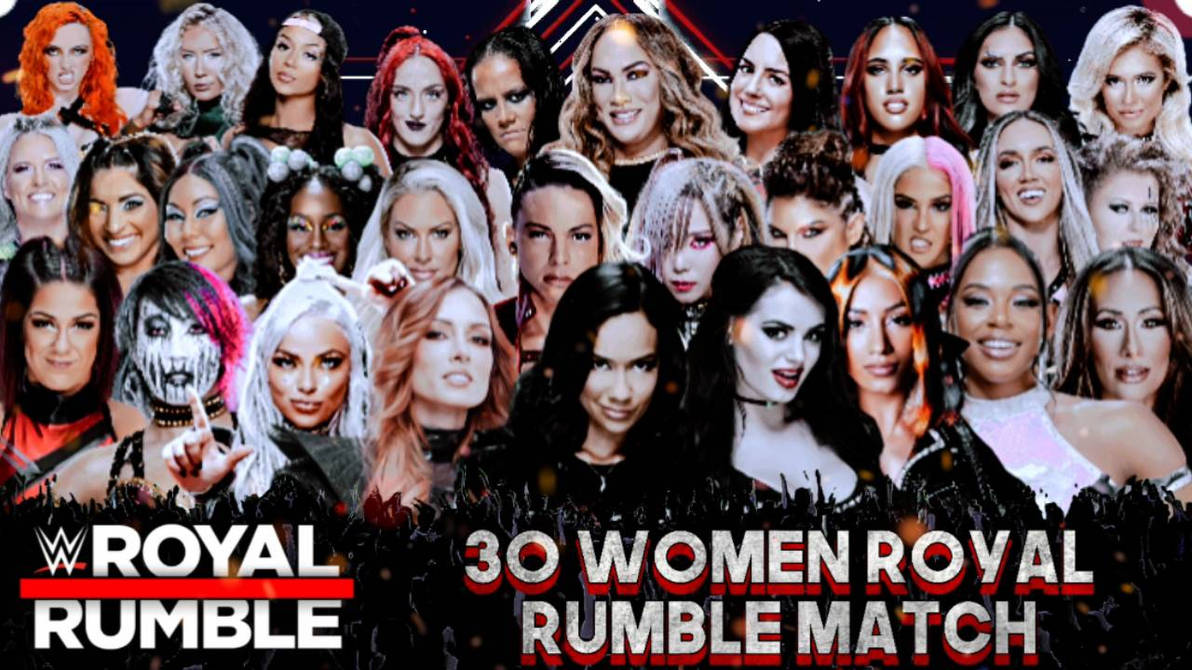 WWE Royal Rumble 2024 Women's Royal Rumbles Match by FireFozeder on