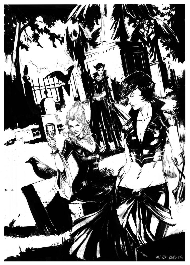 One Half of a secret six is by Peter-v-Nguyen