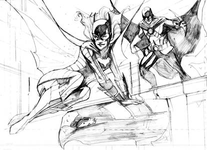 Batgirl Robin sketch