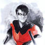 nightwing Watercolor testing