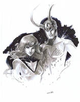 phoneix  and loki