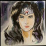 wonder woman water color