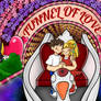Megaman and Roll Valentine in the tunnel of love