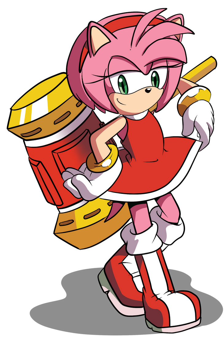 STH IDW - Amy Rose by ElizaVDraws on DeviantArt