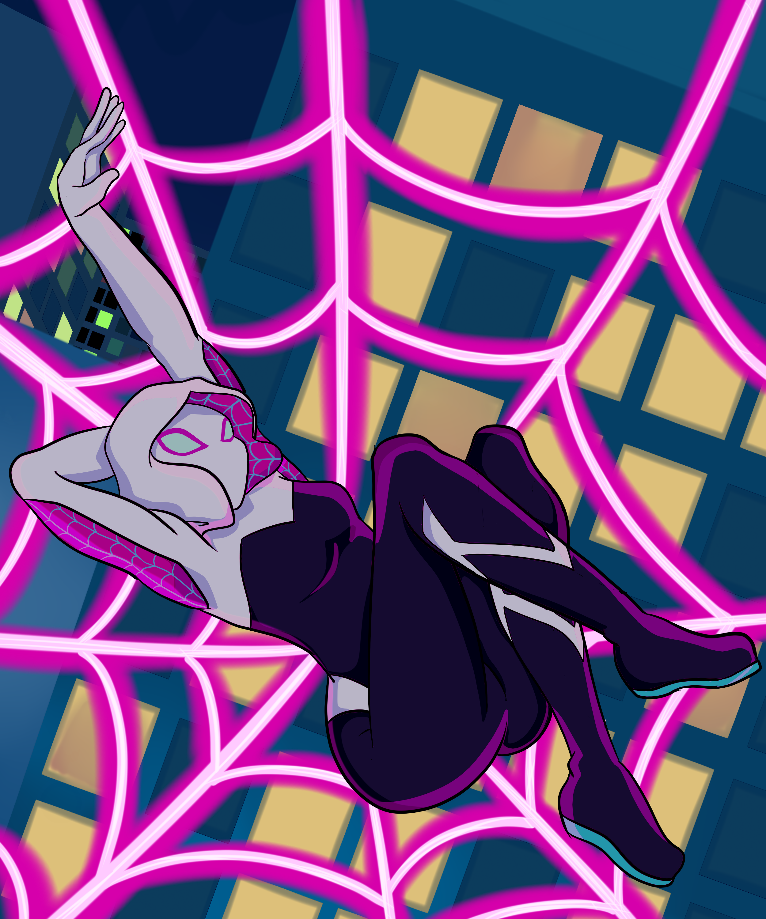 Marvel Rising - Ghost Spider by ElizaVDraws on DeviantArt