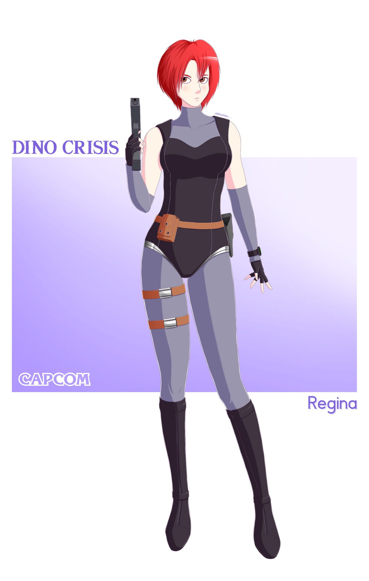 Regina - Dino Crisis by JoseCRR on DeviantArt