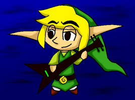 .:Toon Link Play Guitar:.