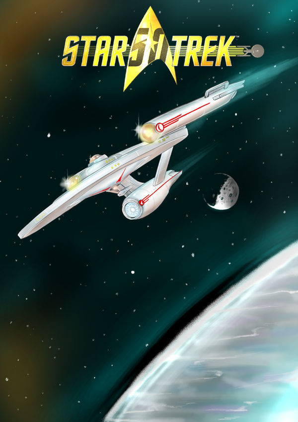 a 50th anniversary Star Trek tribute :D by alexvontolmacsy