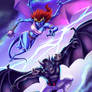 COMMISSION: DEMONA AND GARGOYLEM