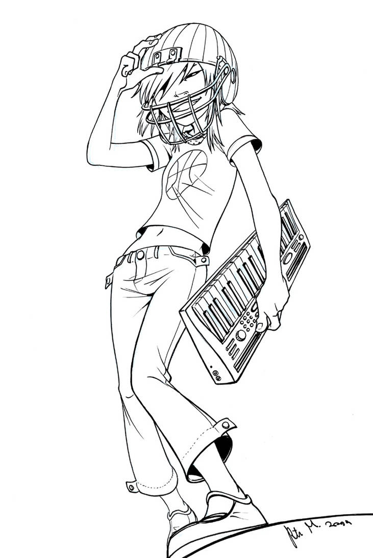 Noodle - Dare by ritam on DeviantArt