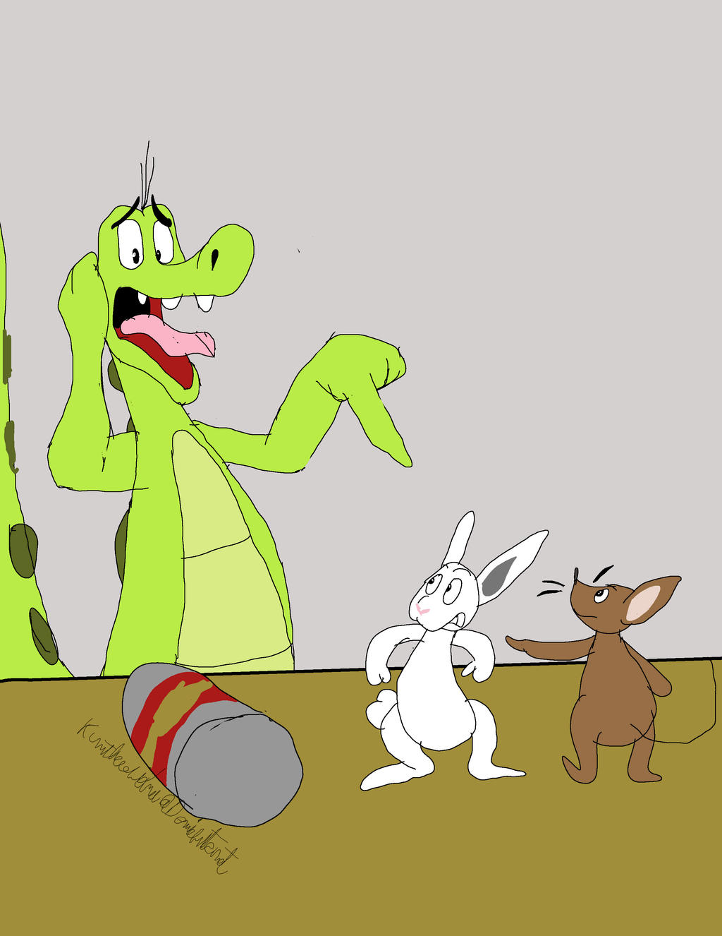 My friend rabbit shrunk(request 4/5) by kurutheechidna on DeviantArt