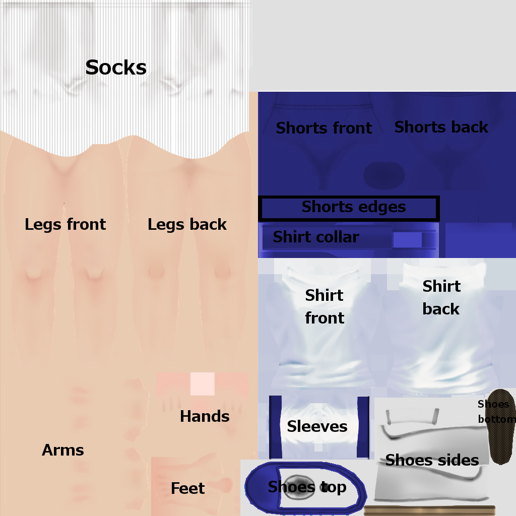 Gymuniformtemplate Guide By Televicat On Deviantart