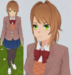 Yandere sim skin: Monika
