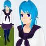 Yandere sim skin: Uranus-Chan