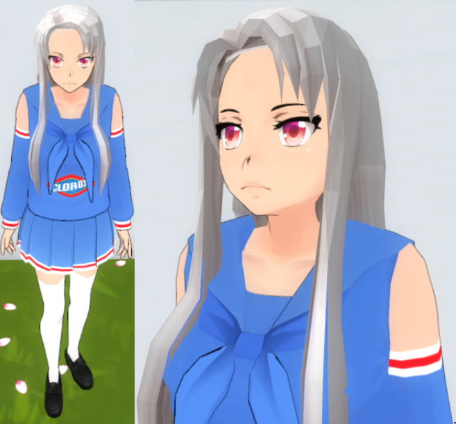 Yandere sim skin: Clorox Bleach chan by TeleviCat on DeviantArt