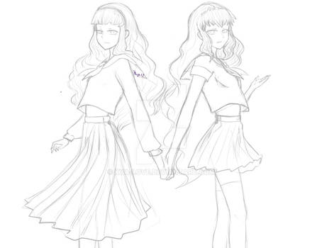 Yulia and Lenia WIP