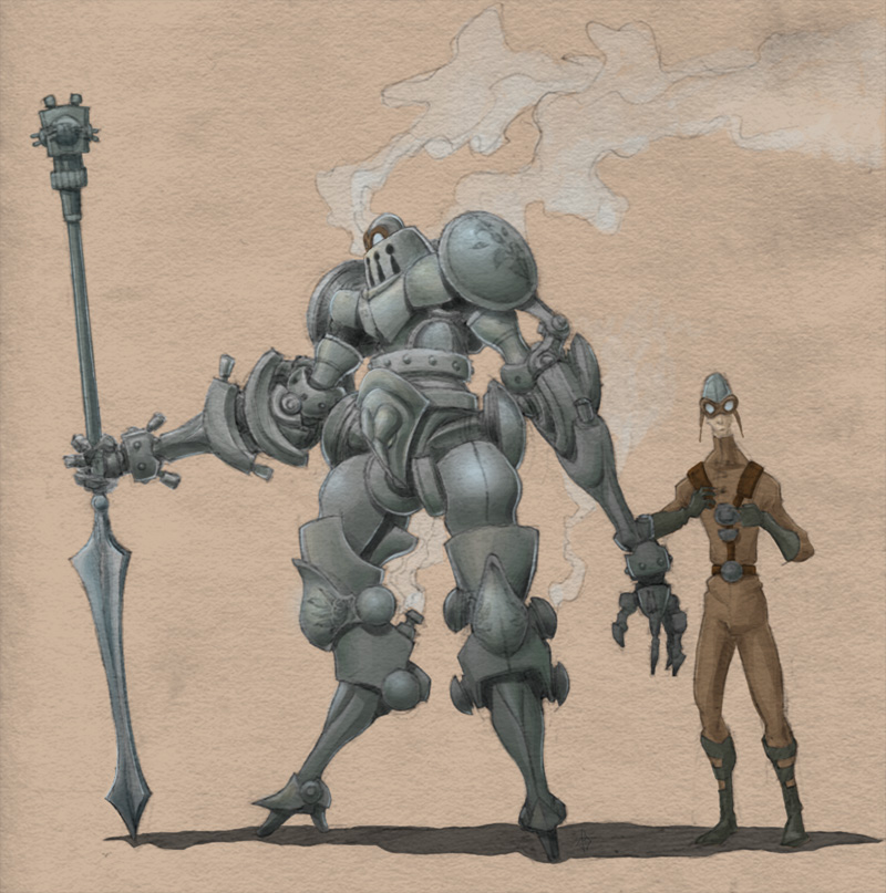 Paenacian Steam Knight By Half Orc 77 On DeviantArt.