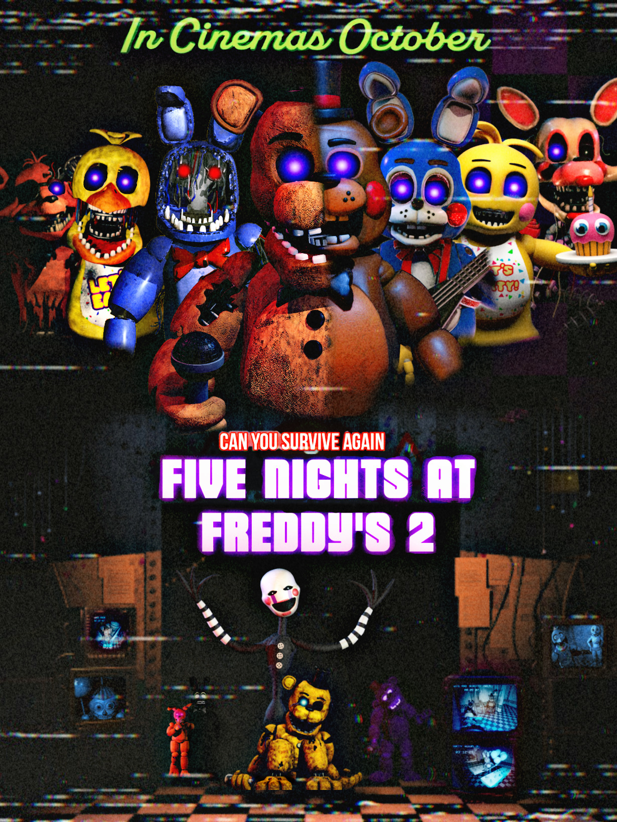 Fnaf 2 Movie Poster Fan Made V9 By JakeMilman225007 On DeviantArt fnaf-2-movie-poster-fan-made-v9-by-jakemilman225007-on-deviantart