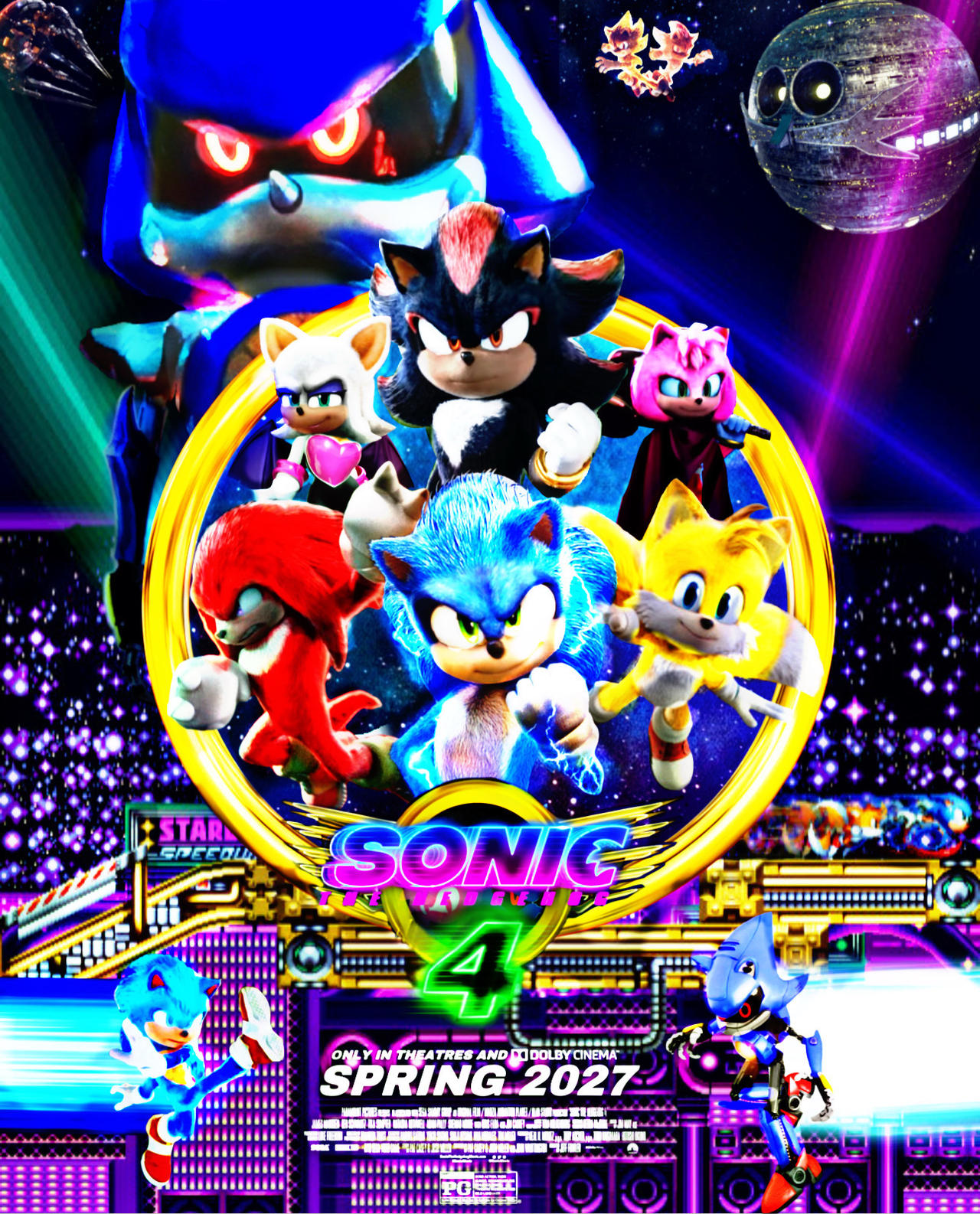 Sonic 4 movie poster V2 by JakeMilman225007 on DeviantArt