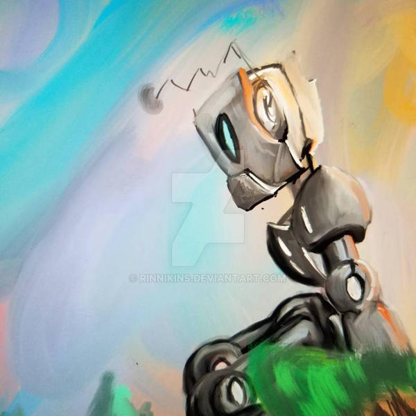 sad bot by rinnikins on DeviantArt