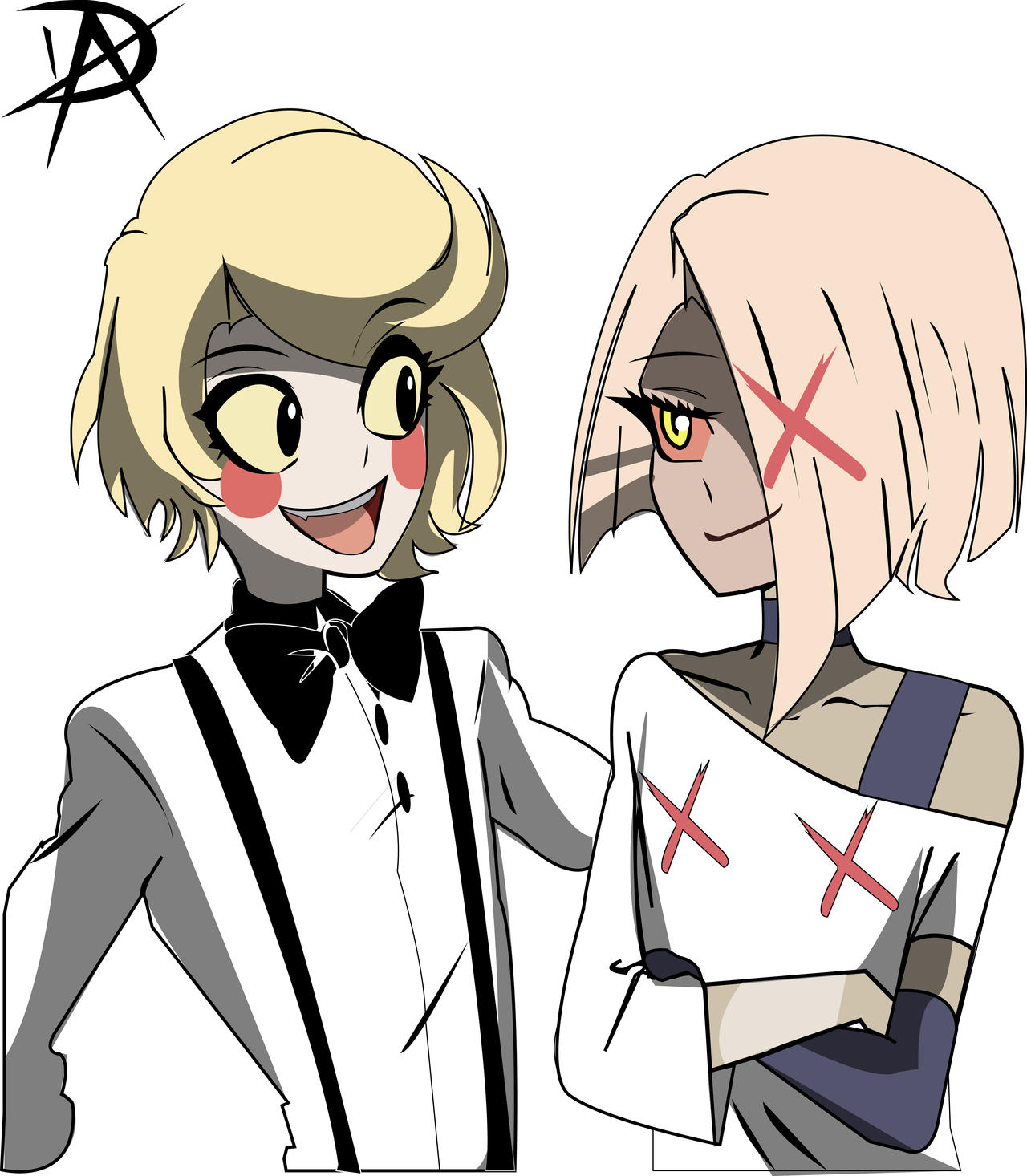 R63 - Charlie y vaggie by ShadowZero07 on DeviantArt