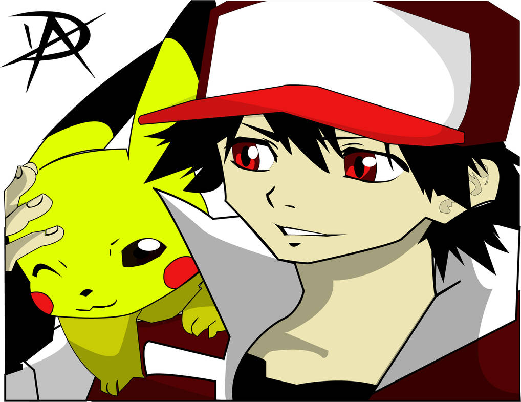 Red - Pokemon by ShadowZero07 on DeviantArt